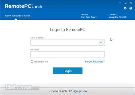 Download and Install RemotePC on your PC, Mac, iOS and Android devices. You can also manage, access and support remote computers using RemotePC.
